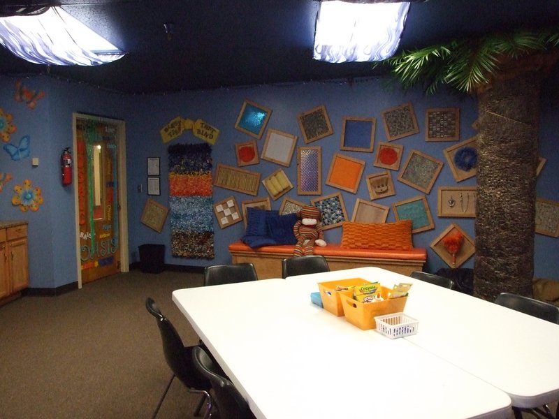 The awesome "sensory" Sunday School room for special needs kids at PazNaz