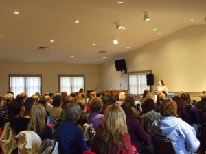Teaching the retreat at Church of the Open Door