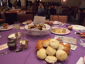 The beautiful tea at Island Christian for Mother's Day