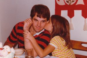 My favorite picture of me with my dad - I was seven or eight at the time