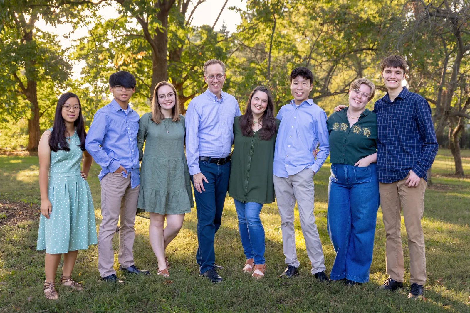 Jennifer Shaw with her family